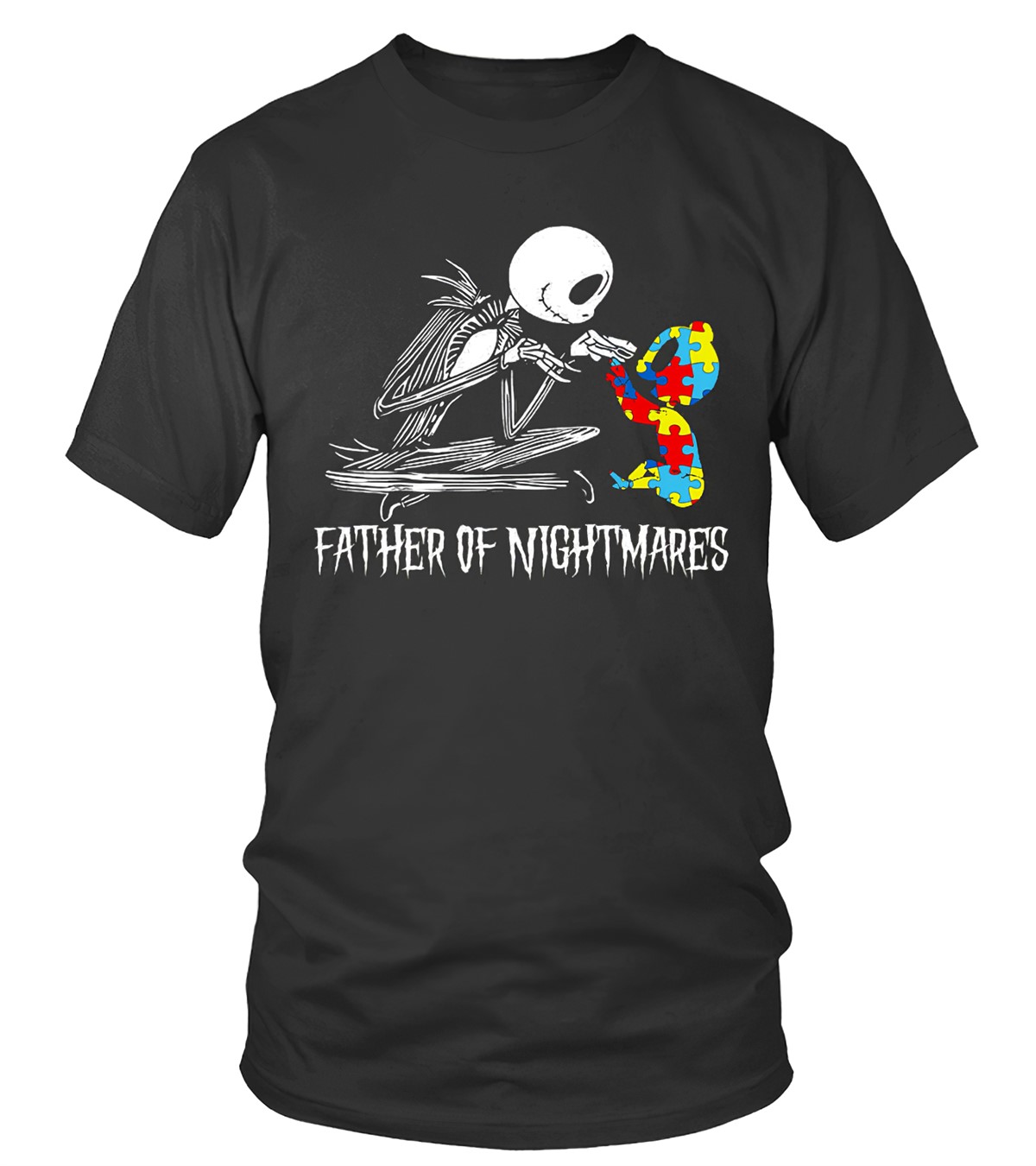 Father of Nightmares Halloween Shirt - Bold and Spooky Designs